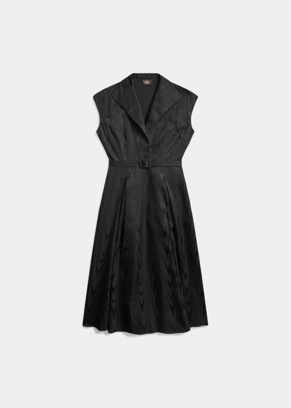 Vestido Ralph Lauren Silk-Blend Moiré Mulher 95830-LCKZ